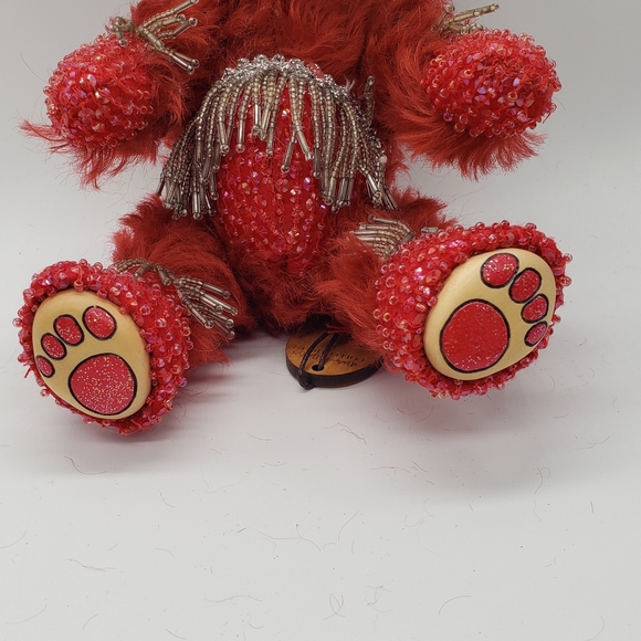 Robert Raikes July Ruby Birthday Bear - Picture 6 of 10